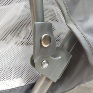 Minicuna de viaje Asalvo Baby plegable gris