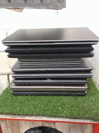 Lote de 10 portátiles. "Leer anuncio"