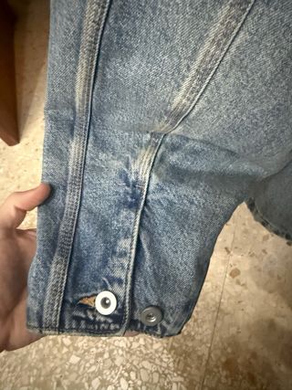 Chaqueta Denim Zara Hombre Nueva Talla L