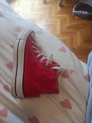 Converse rosas talla 39.5