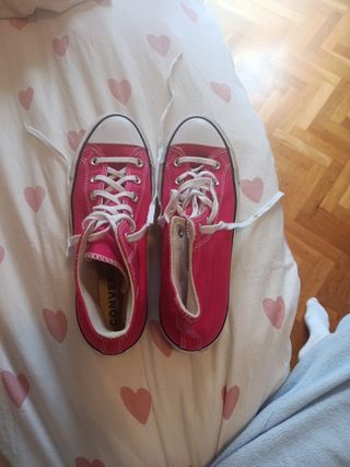 Converse rosas talla 39.5