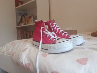 Converse rosas talla 39.5