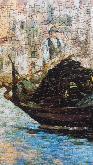 Puzzle 1000 piezas Manet El Gran Canal de Venecia