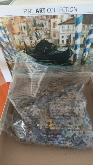 Puzzle 1000 piezas Manet El Gran Canal de Venecia