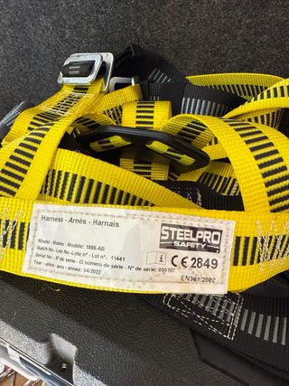 Arnés de seguridad Steelpro safety