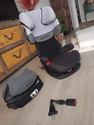 Silla Cybex + alargador cinturón