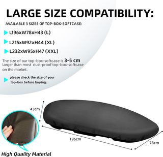 MRWiZMS Funda Cofre, Funda para Bicicleta, Mejor P