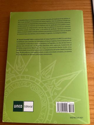 Apuntes de semántica léxica (CUADERNOS UNED) (S...