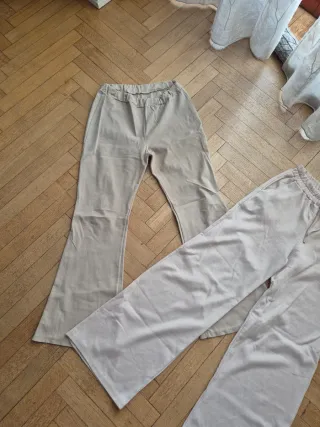 Set Pantalone Beige Taglia Unica