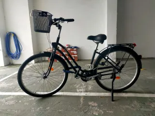 Bicicleta Paseo Adulto Negra