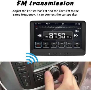 Wireless Carplayer y Android Auto Car Stereo 7 Pul