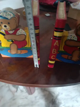 Reposilibros Infantiles Osito y Caballito