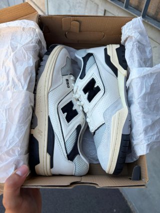 New Balance 550 Bianco/Nero