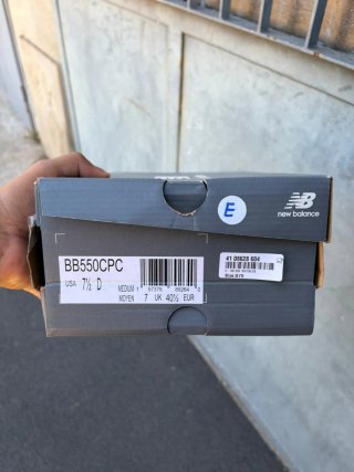 New Balance 550 Bianco/Nero