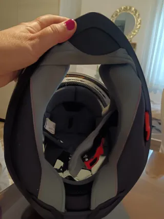 2 Cascos Moto Talla M y L Poco Uso