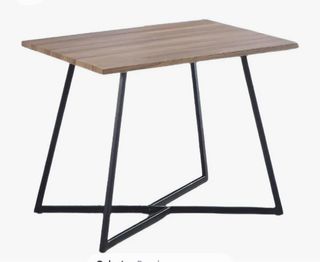 Mesa + 2 sillas y 2 bases mostaza de regalo