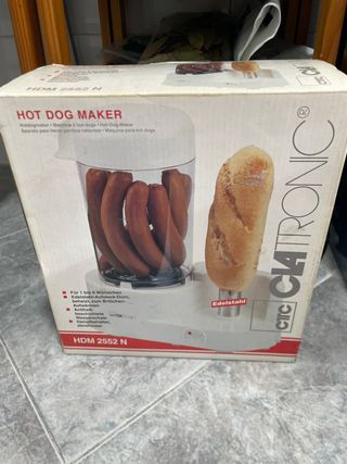 Máquina Hot Dog Clatronic HDM 2552 N