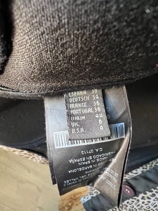 Chaqueta Javier Simorra Neopreno Talla 38