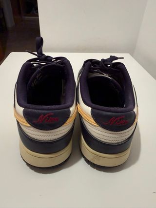 Nike Dunk Low Retro Azul Blanco