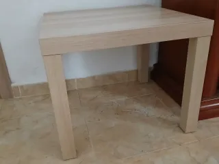 Mesa Lack Ikea Madera Clara