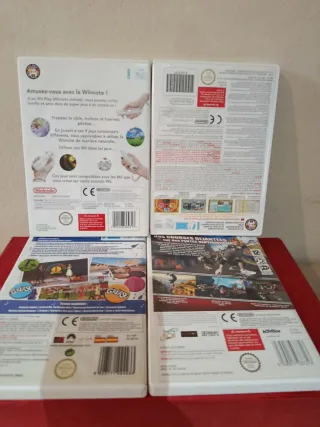 Lote 4 Juegos Nintendo Wii: Wii Play, Wii Fit Plus