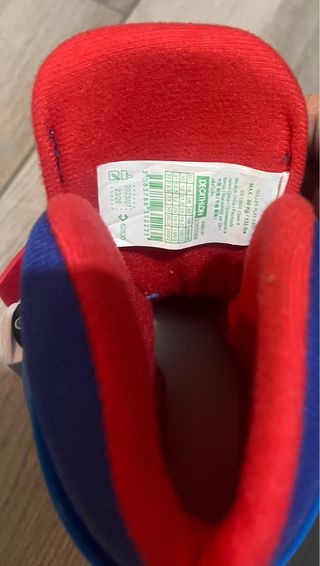 Roller bambino PLAY3 blu-rosso taglia 30-32