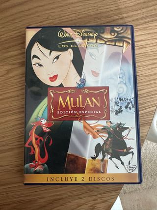 Mulan Edición Especial DVD Disney