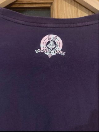 Camiseta Pull and Bear Morada Talla L