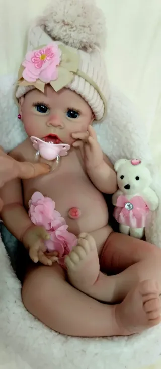 Bebé Reborn Silicona Completa