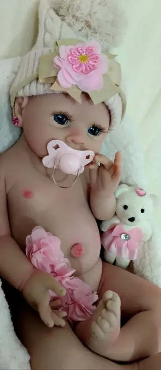 Bebé Reborn Silicona Completa