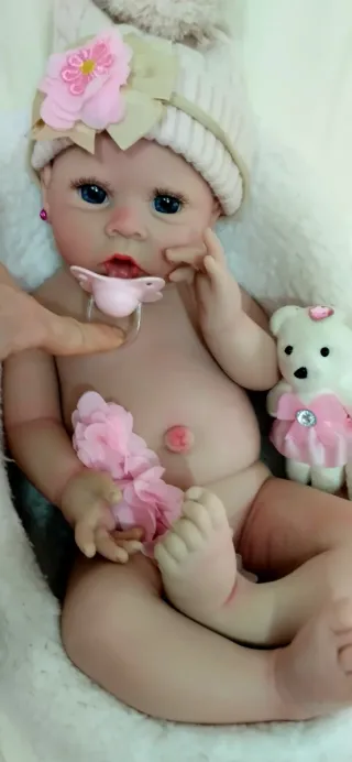 Bebé Reborn Silicona Completa