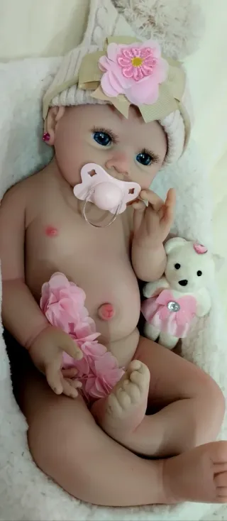 Bebé Reborn Silicona Completa