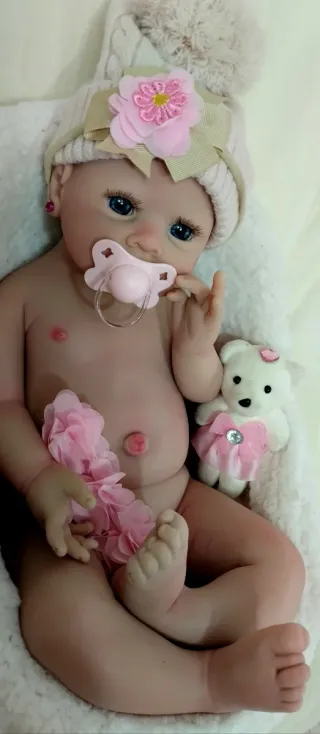Bebé Reborn Silicona Completa