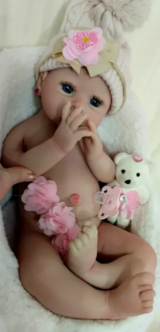 Bebé Reborn Silicona Completa
