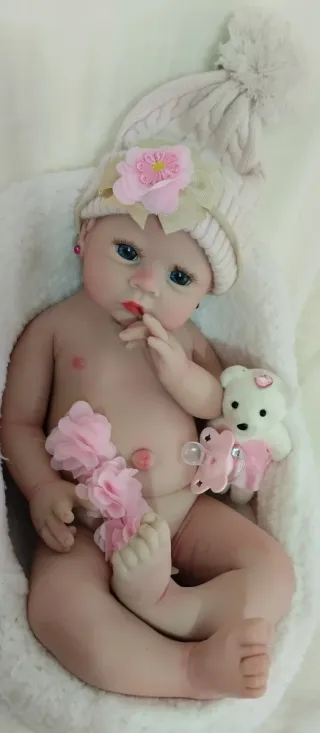 Bebé Reborn Silicona Completa