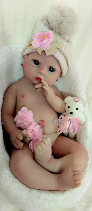 Bebé Reborn Silicona Completa