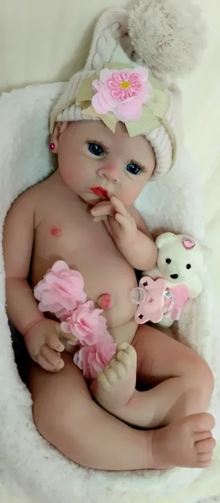 Bebé Reborn Silicona Completa