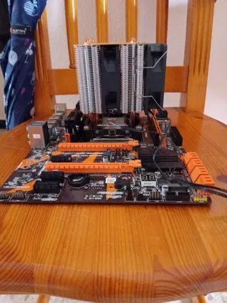 Placa base para PC con disipador