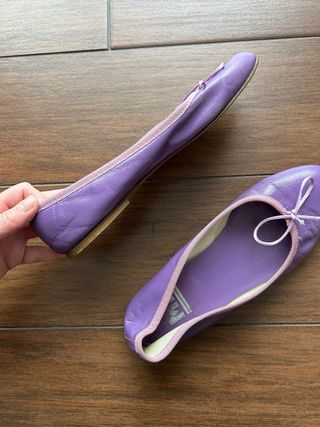 Salvatore Ferragamo Bailarinas Cuero Italiano