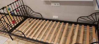 2 Camas Extensibles Negras