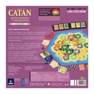 Catan Mercaderes y Bárbaros Expansión