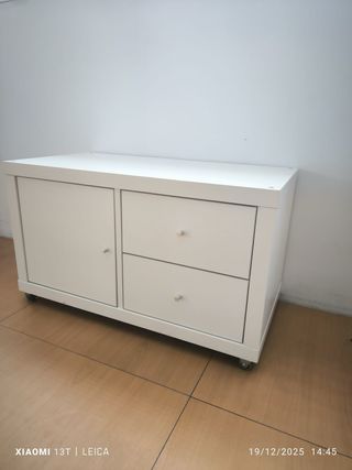 4 Mesitas cajoneras escritorio blanca 40 cada una