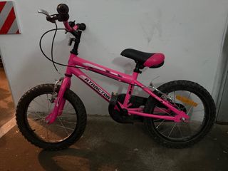Bicicleta infantil 16 pulgadas rosa