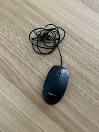 Ratón Logitech Negro Cableado