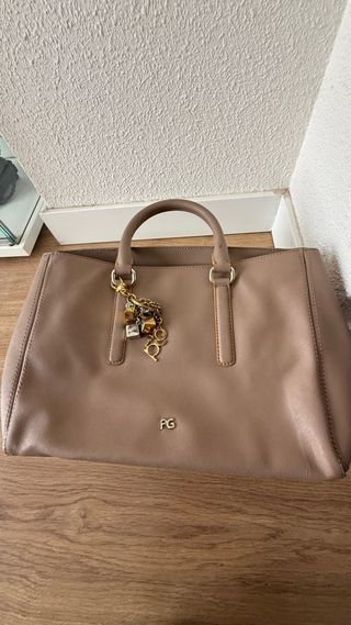 Bolso Purificación Garcia Beige