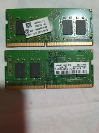 2x 8GB DDR4 SODIMM RAM para portátil