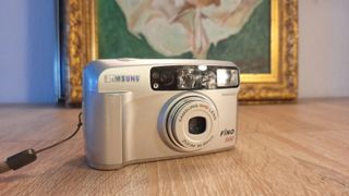 Cámara Analogica Vintage Samsung Fino 800 35 Mm 38