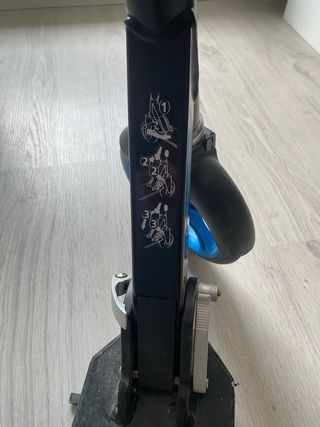 PATINETE OXELO MID-7 NEGRO