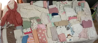 Mega lote ropa bebé 12 meses - 74 piezas EXCELENTE