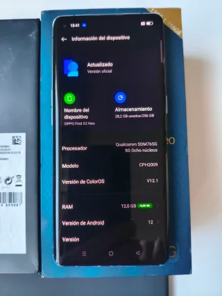 Oppo Find X2 Neo Azul